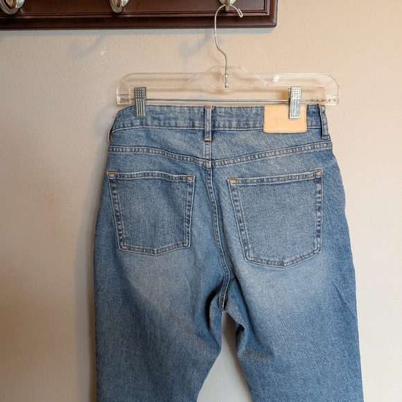 Everlane the Curvy Cheeky Jean Crop Light Medium Wash Size 29 - Picture 6 of 11